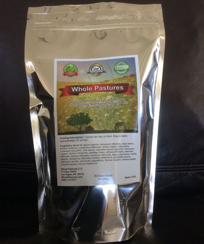 Whole Pastures Nutrients for horses