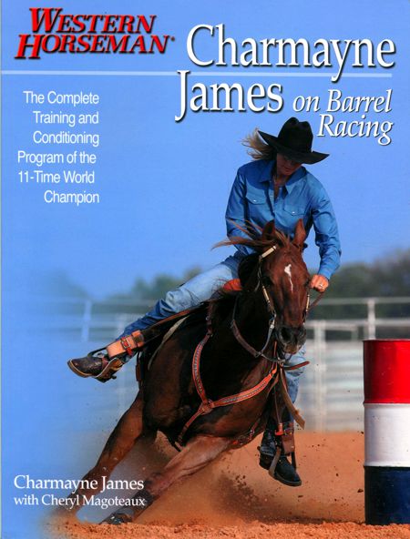 Charmayne James on Barrel Racing