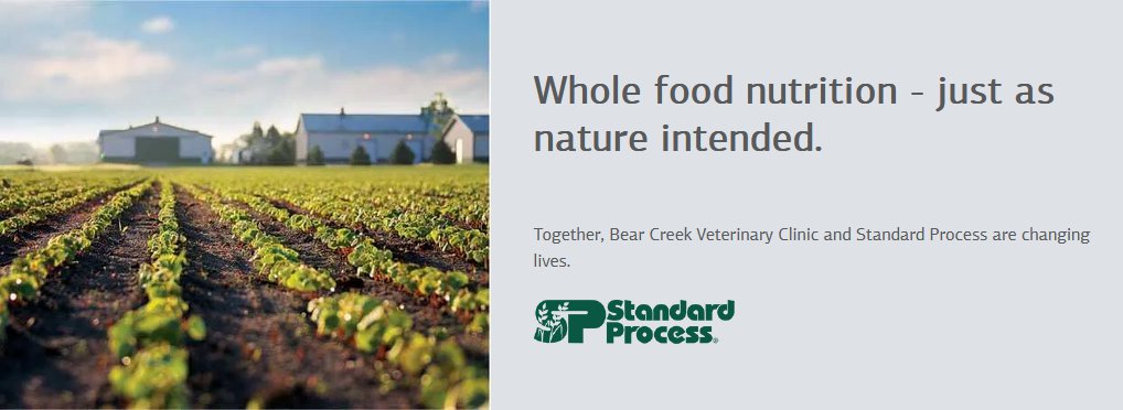 Whole food nutrition - just as nature intended.